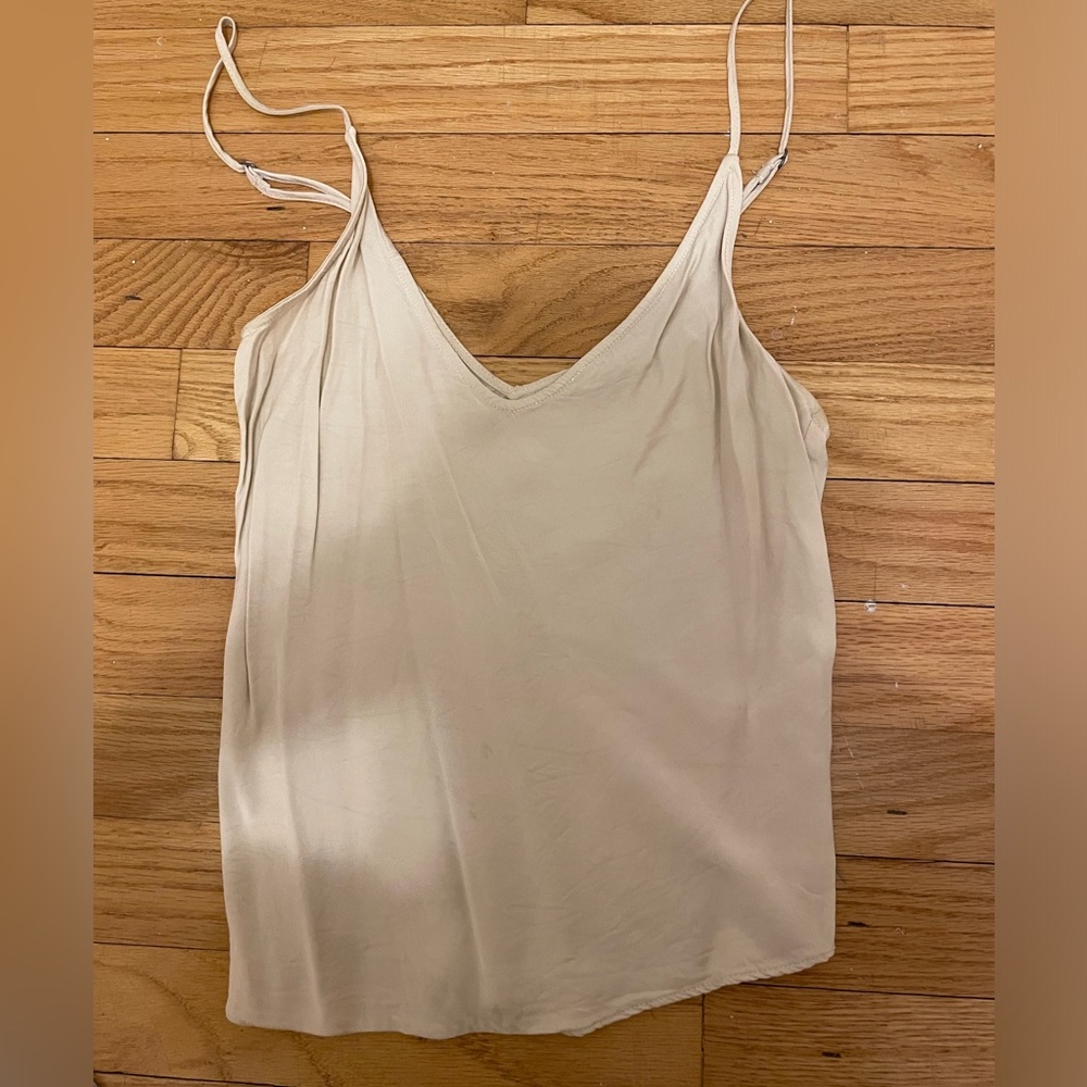 Abercrombie Ivory Dressy Tank